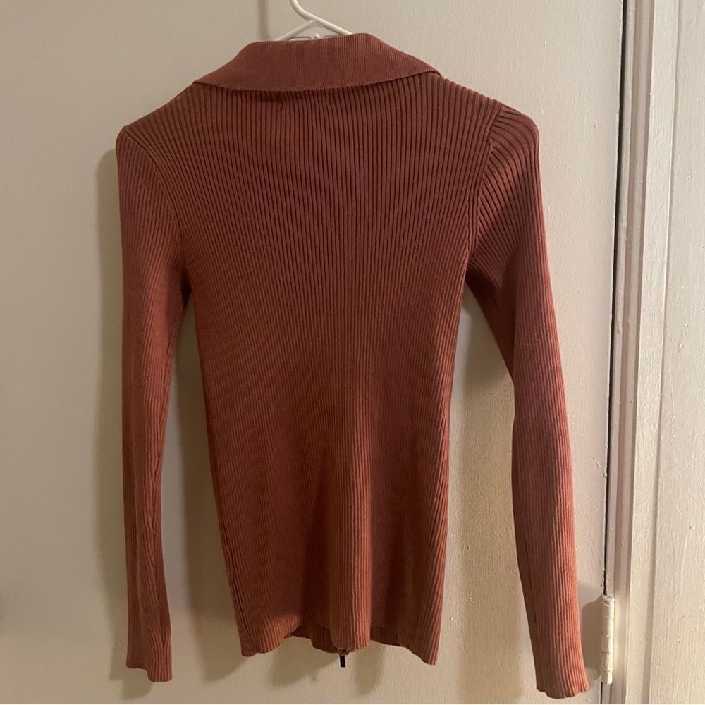 Tahari Zip-Up Jacket/Cardigan - Picture 2 of 3